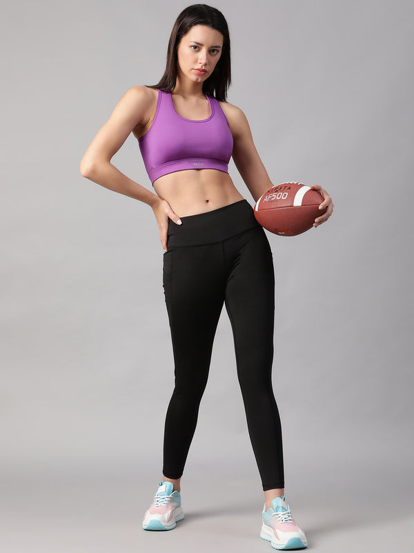 Aero X  Sports Bra Purple