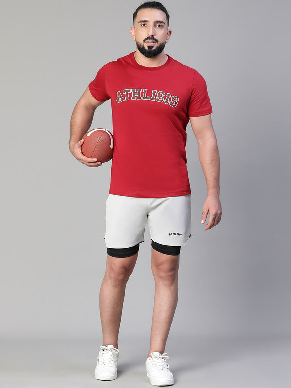 Everyday Basic T-Shirt Maroon