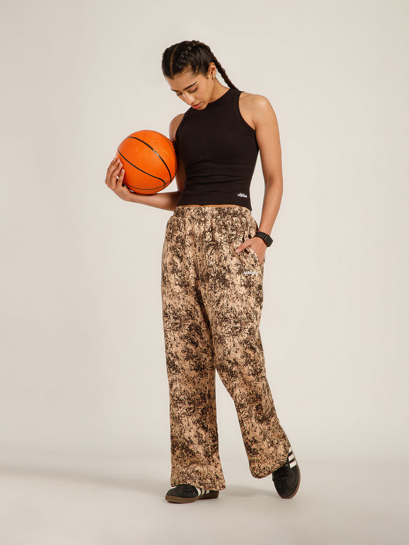 Printed Baggy Storm Wash Sweatpants