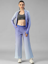 Flow Piping Dual Tone Sweatpants Blue