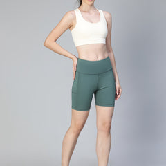 Stealth Active Shorts Forest Green