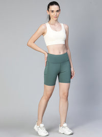 Stealth Active Shorts Forest Green