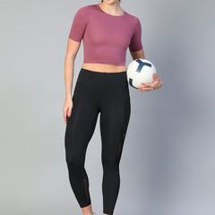 Essential Crop Top Mauve