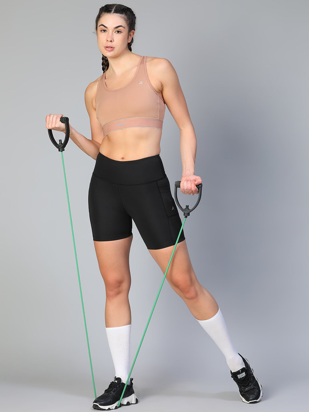 Stealth Active Shorts Black Athlisis Sports
