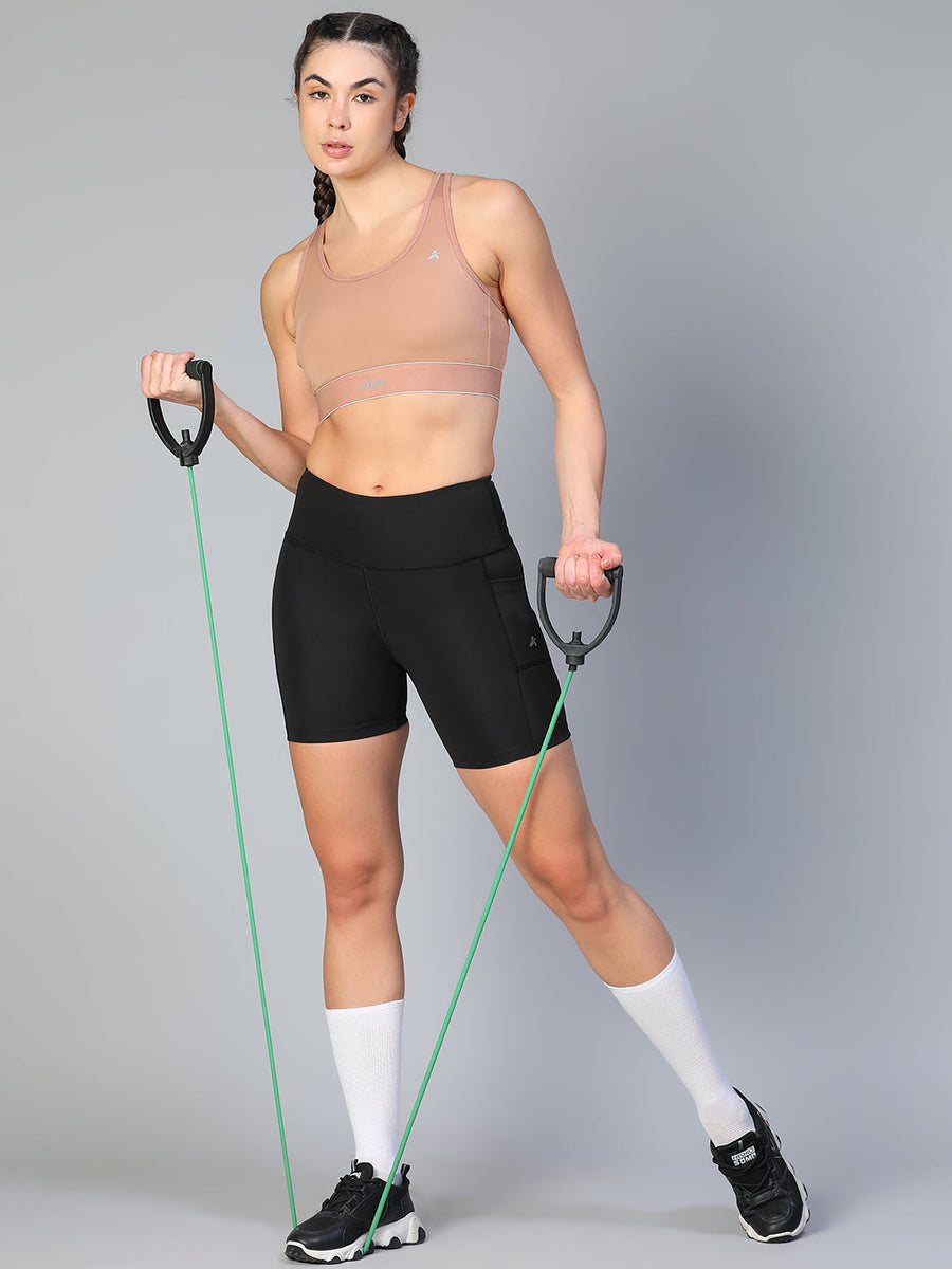 Stealth Active Shorts Black Athlisis Sports