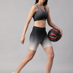 Dual Tone Shorts B&W