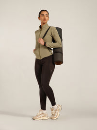 NS Staple Zip Jacket Olive