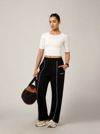 Essential Crop Top White