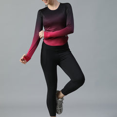 Dual Tone Full Sleeve T-Shirt B&P