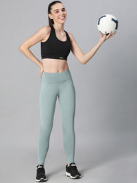 Essential High-Rise Leggings Pista Green