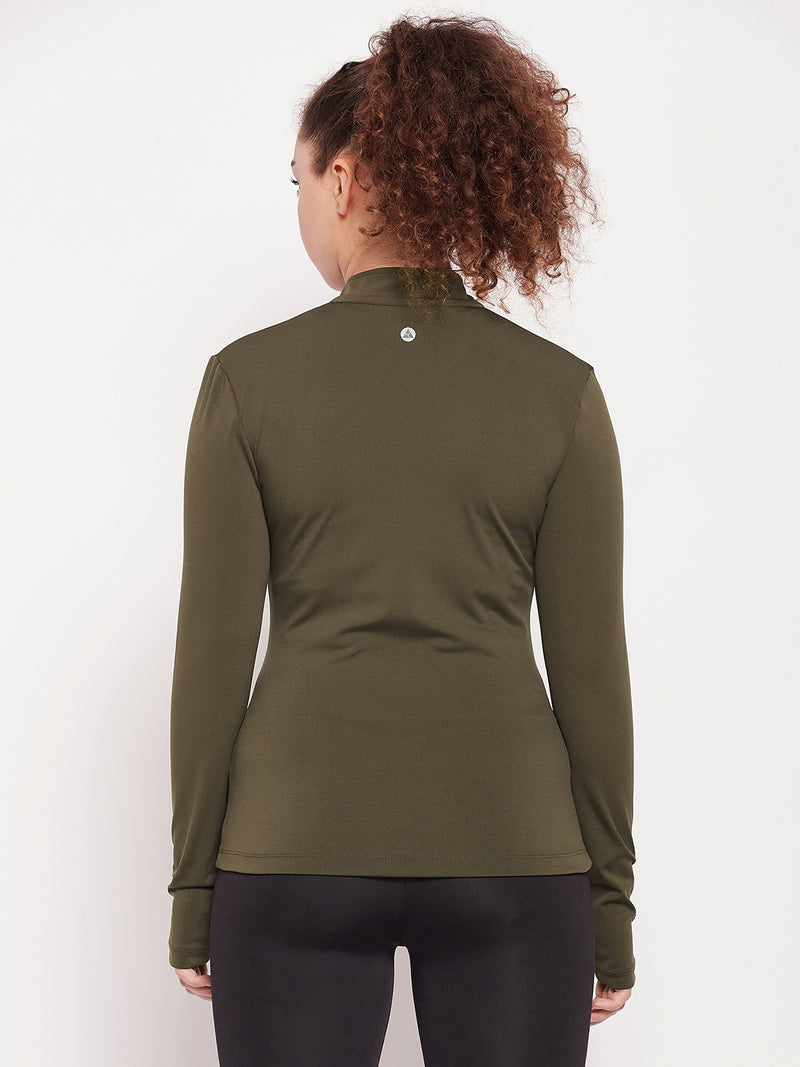 Aero Sculpt Jacket Olive