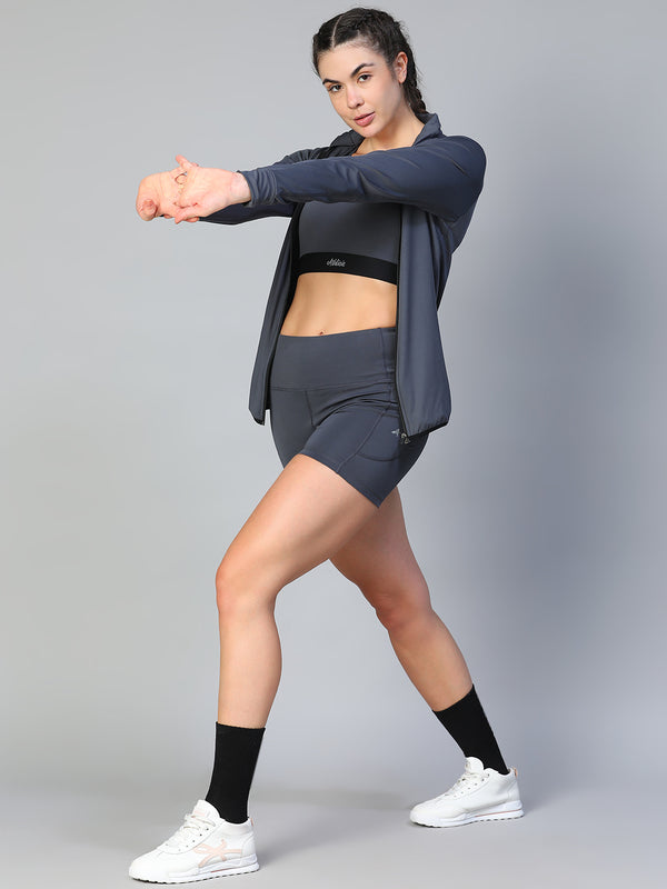 Aura Training Shorts Gray