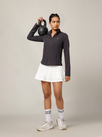 NS Staple Zip Jacket Charcoal