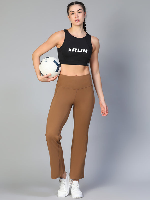 Run Sports Bra Black
