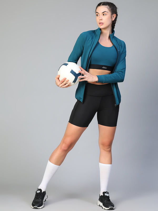 Verve Jacket Teal