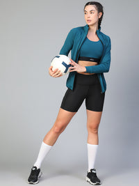 Verve Jacket Teal