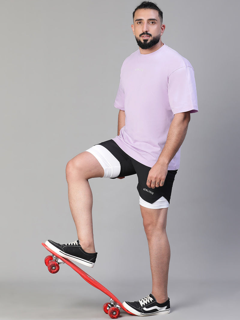Spirit Oversized T-Shirt Lavender