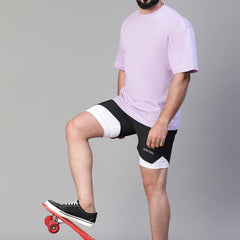 Spirit Oversized T-Shirt Lavender