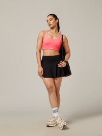 Twin Strap Sports Bra Pink