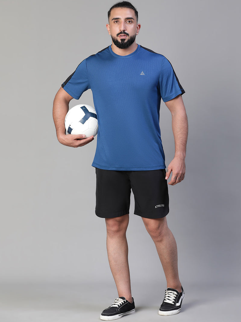 Iconic Side Panel T-Shirt Navy