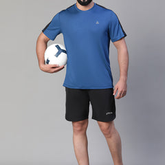 Iconic Side Panel T-Shirt Navy