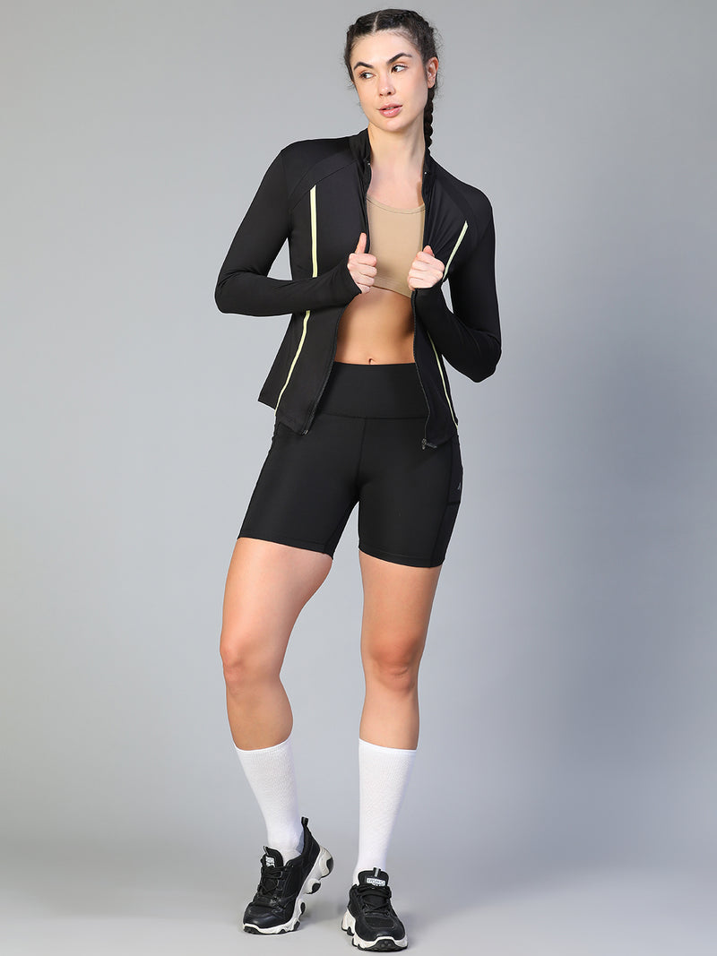 Aero Sculpt Jacket Black