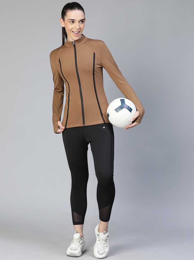 Aero Sculpt Jacket Tan
