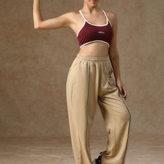 Flow Piping Sweatpants Beige