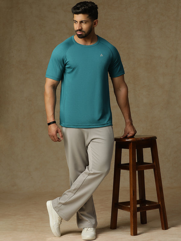 Back Panel T-Shirt Teal