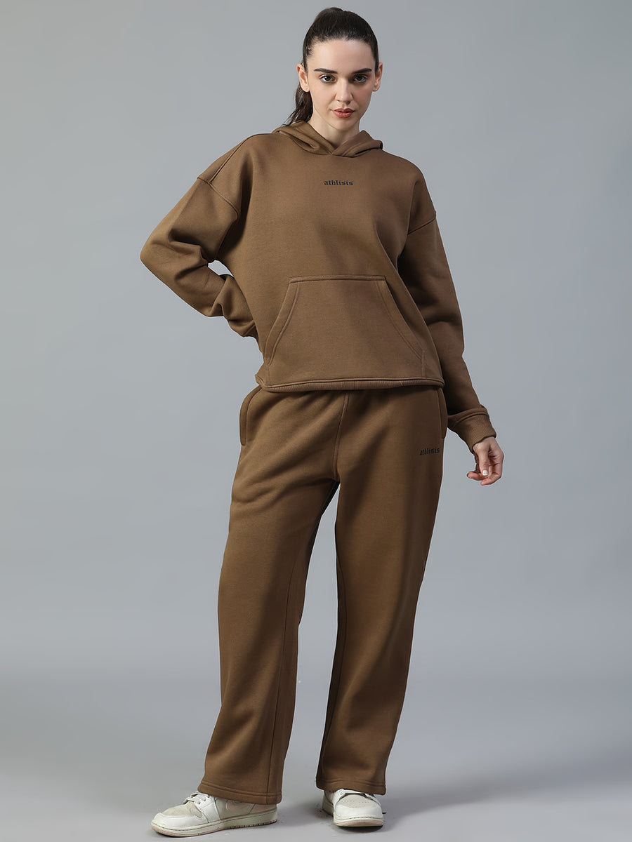 Fleez Oversized Hoodie Beige