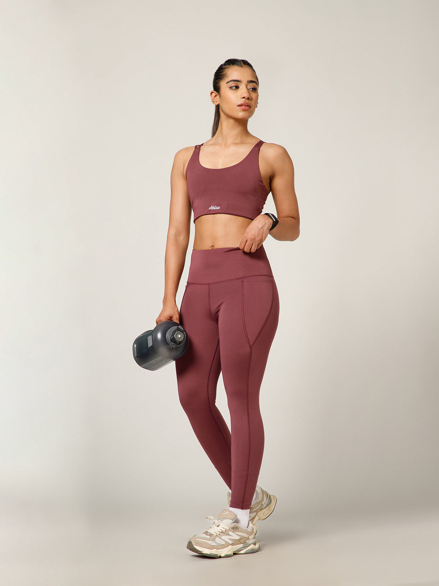 Vertex Leggings Mauve