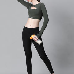Streamline Panel Legging Black