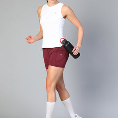 Lunar Shift Tank Top White