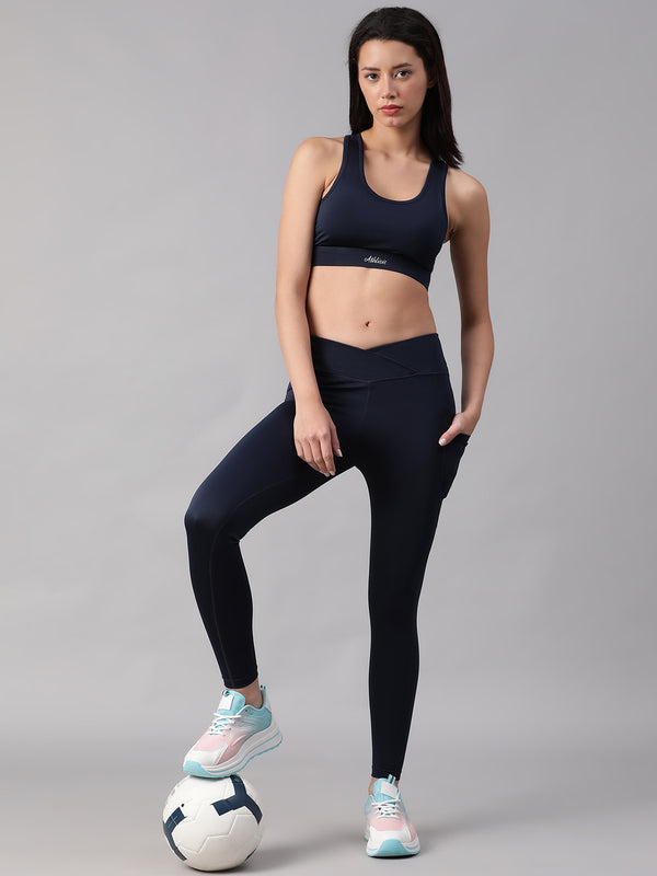V-Front Legging Navy