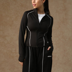 Flow Piping Jacket Black