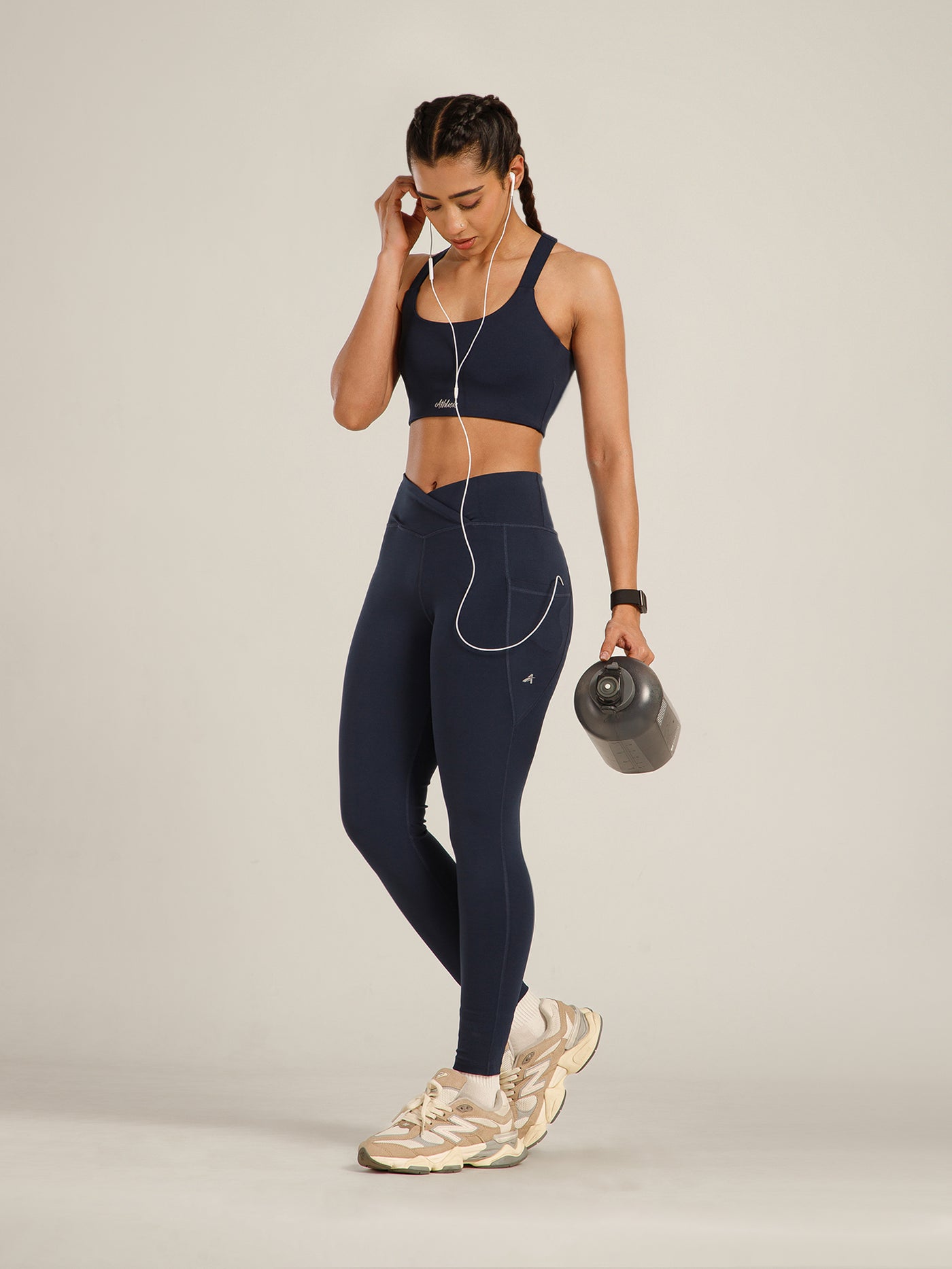 Define Crossback Bra Navy