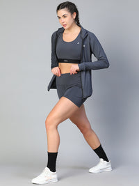 Verve Jacket Gray Athlisis Sports