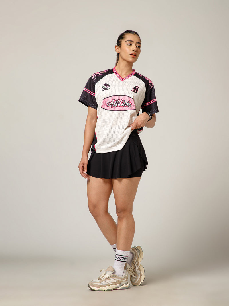 Cloud Nine Jersey Pink & Black
