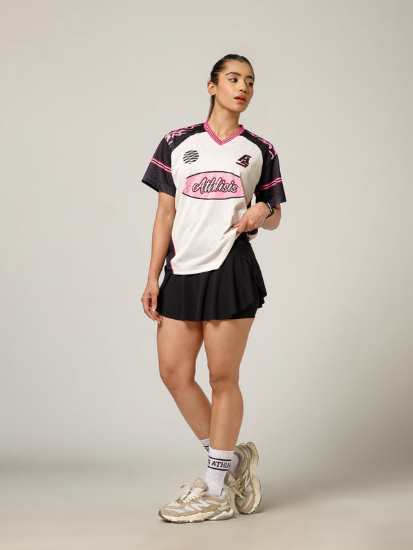 Cloud Nine Jersey Pink & Black