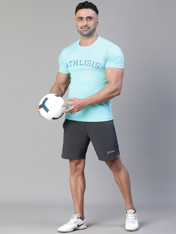 Everyday Basic T-Shirt Teal Blue