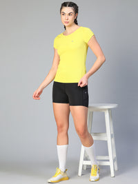 Keyhole T-shirt Apple Green