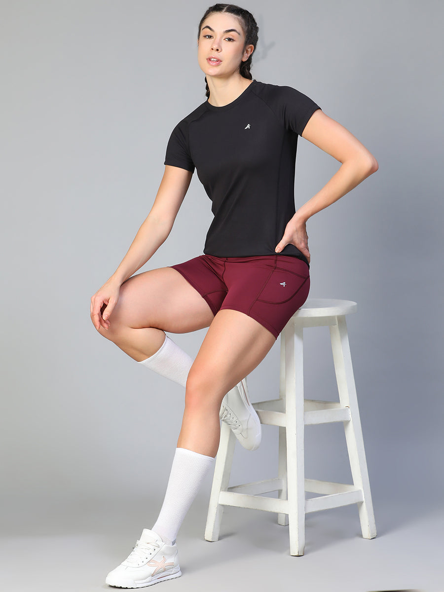 Apex Mesh T-Shirt Black