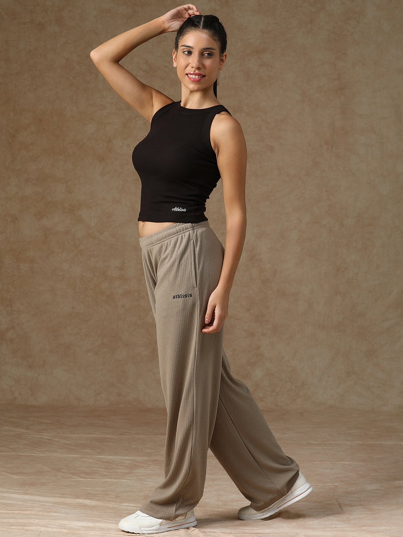 Ribbed Crop Top Black