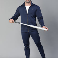 Basic Zipper Jacket Navy