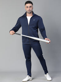 Basic Zipper Jacket Navy