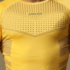 808 Compression T-Shirt Yellow