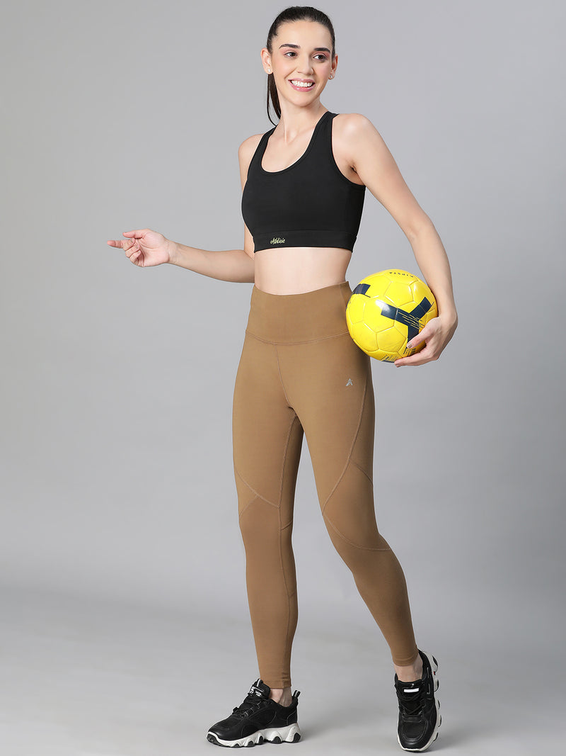 Sangria Stride Legging Tan