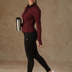 Sculptor Jacket Maroon