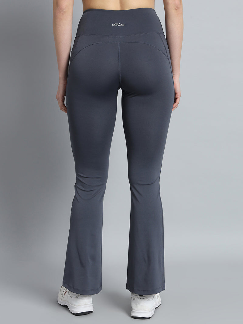 Active Sculpt Flare Pant Gray