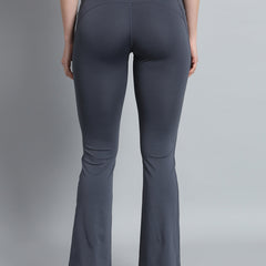 Active Sculpt Flare Pant Gray